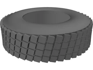 Wheel Tire 3D Model