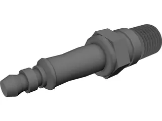 Spark Plug 3D Model