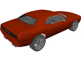 Dodge Challenger (2009) 3D Model
