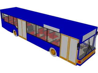 MAN Bus NL202 3D Model