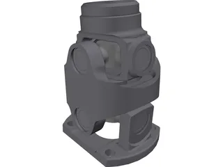 Doble Cardan Joint 3D Model