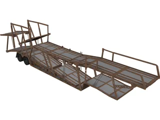 Car Carrier 3D Model