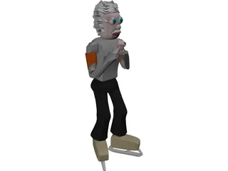 Ice Hockey Referee 3D Model