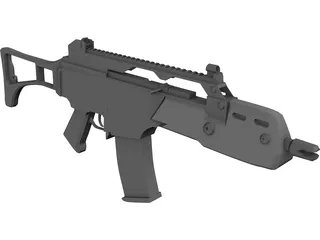 Heckler&Koch G36C 3D Model