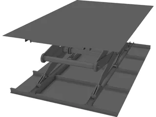 Lift Table 3D Model