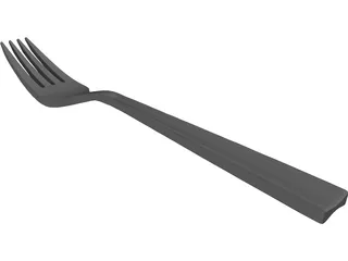 Fork 3D Model