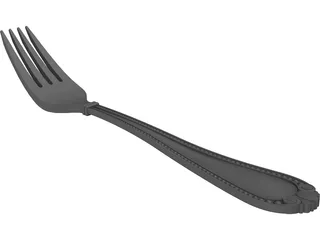Fork 3D Model