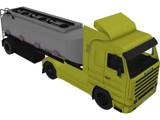 Scania Griffin 3D Model