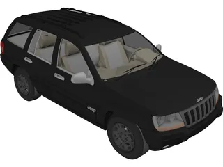 Jeep Grand Cherokee 3D Model