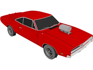 Dodge Charger RT 3D Model