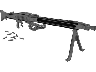 MG 42 3D Model