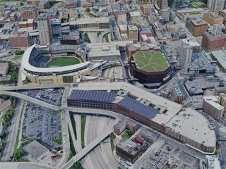 Minneapolis City, USA (2023) 3D Model