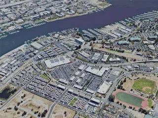 Oakland City, USA (2022) 3D Model