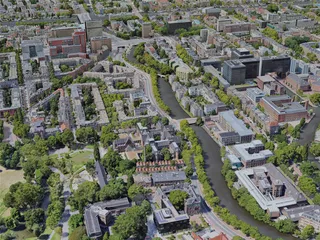 Amsterdam City, Netherlands (2022) 3D Model