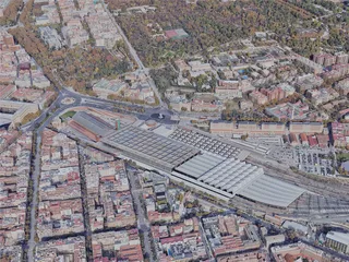 Madrid City, Spain (2022) 3D Model