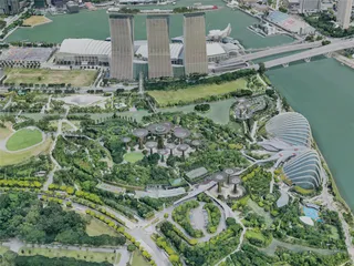 Singapore City, Singapore (2023) 3D Model