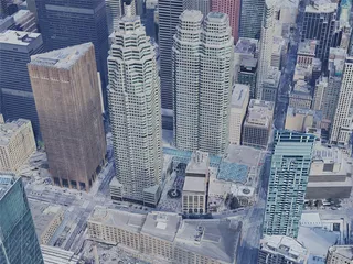 Toronto City, Canada (2022) 3D Model