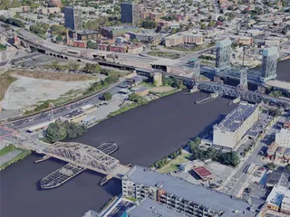 Newark City, USA (2022) 3D Model