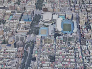 Taipei City, Taiwan (2023) 3D Model