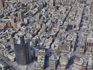 Taichung City, Taiwan (2023) 3D Model