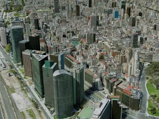 Buenos Aires City, Argentina (2021) 3D Model