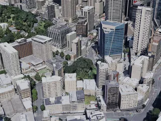Auckland City, New Zealand (2022) 3D Model
