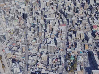 Nagoya City, Japan (2023) 3D Model