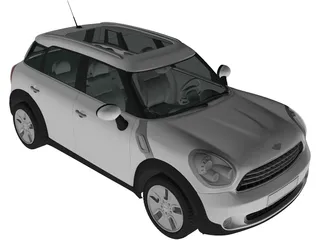 Mini Countryman (2011) 3D Model