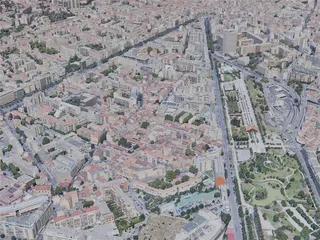 Marseille City, France (2023) 3D Model