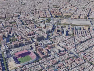 Seville City, Spain (2022) 3D Model