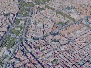 Valencia City, Spain (2022) 3D Model
