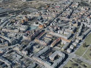 Poznan City, Poland (2022) 3D Model