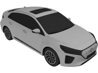 Hyundai IONIQ Facelift (2021) 3D Model
