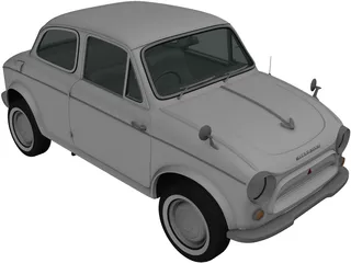 Mitsubishi Colt 500 (1960) 3D Model