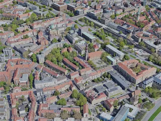 Hanover City, Germany (2023) 3D Model