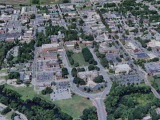 Dover City, DE, USA (2022) 3D Model