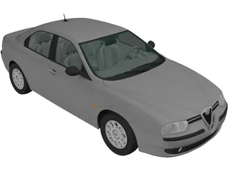 Alfa-Romeo 156 (1997) 3D Model
