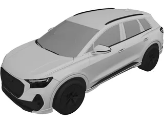 Audi Q4 e-tron (2021) 3D Model