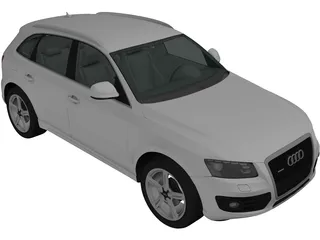 Audi Q5 (2009) 3D Model