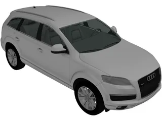 Audi Q7 (2010) 3D Model