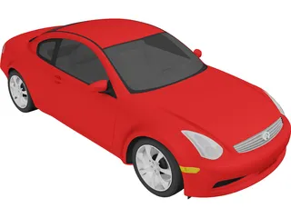 Infiniti G35 Coupe 3D Model