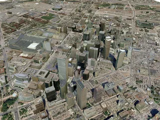 Denver City 3D Model