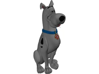 Scooby 3D Model