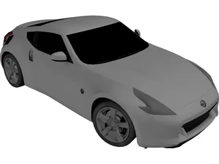 Nissan 370Z (2009) 3D Model