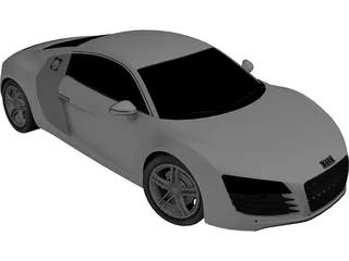 Audi R8 3D Model