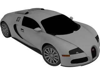 Bugatti Veyron 3D Model