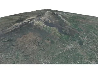 Mount Etna 3D Model