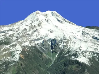 Mount Rainier 3D Model