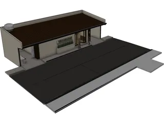 Laundry Shop 3D Model