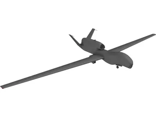 Northrop Grumman RQ-4 Global Hawk 3D Model